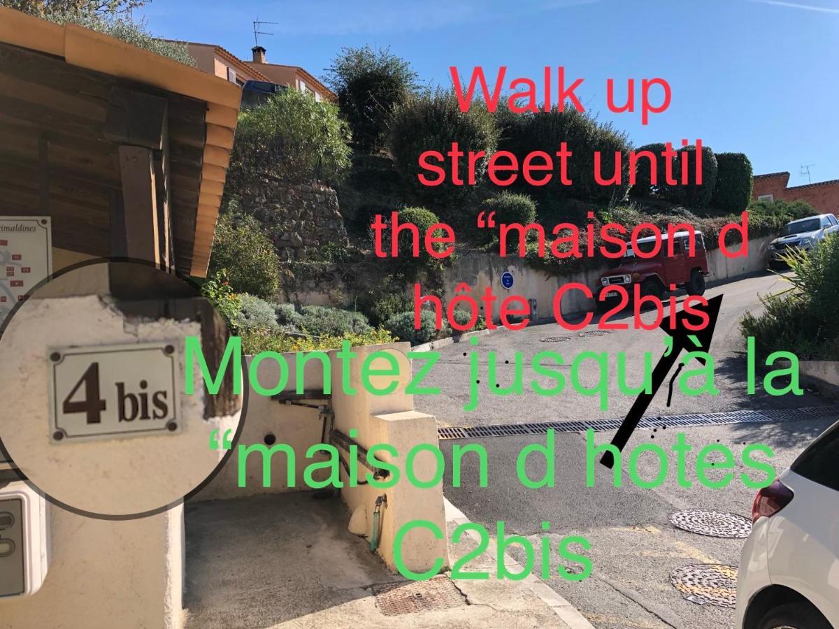 Les Grimaldines - Maison D'Hotes Cagnes-sur-Mer Ngoại thất bức ảnh